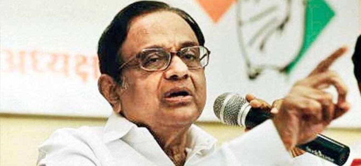 Chidambaram attacks Modi government on high petrol prices