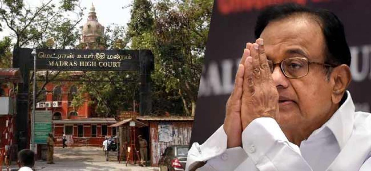 Madras HC quashes IT order order sanctioning criminal prosecution of P Chidambaram’s family