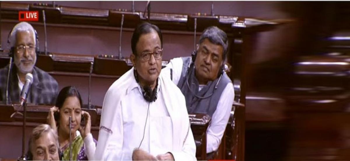 Chidambaram slams budget, shoots 12 questions at govt