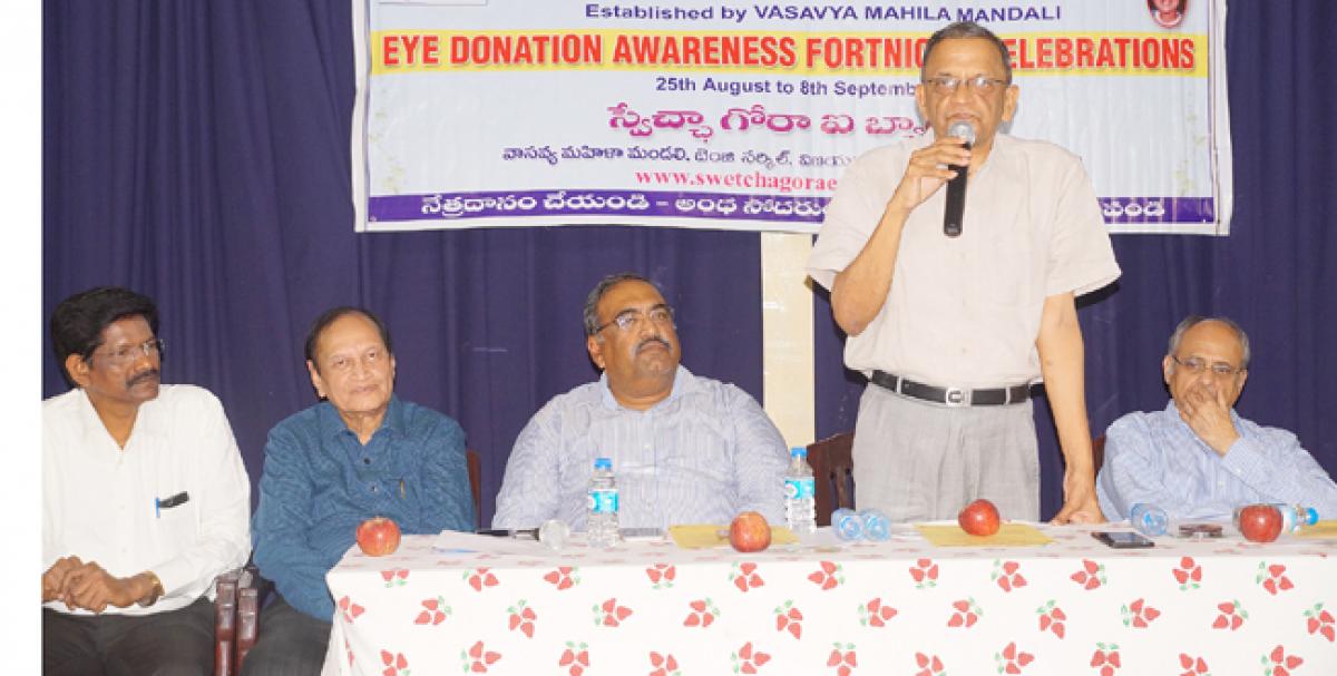 People told to become part of eye donation