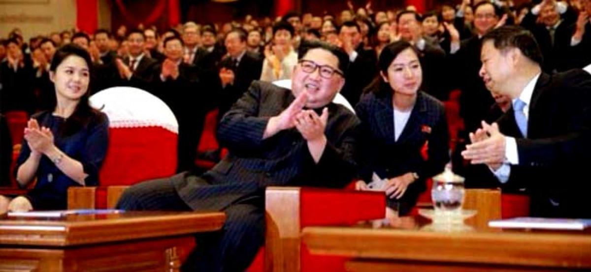 No missiles but ballet as North Koreas Kim Jong Un puts on a show