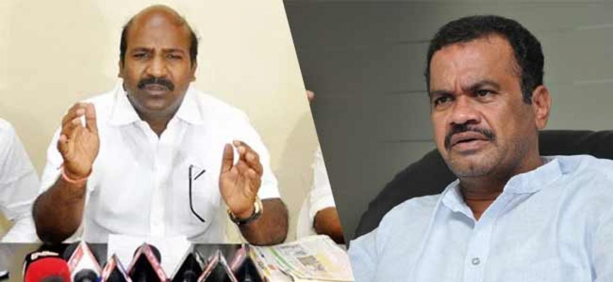 Komatireddy ire over Congress for denying ticket to Chirumarhi lingaiah