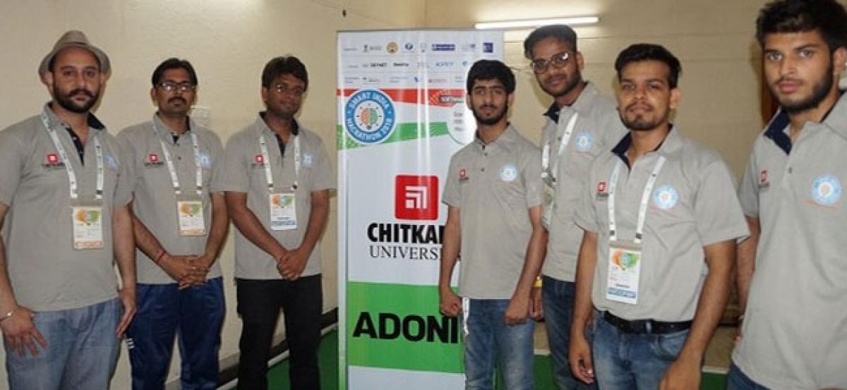 Chitkara University bags honours at Smart India Hackathon 2018