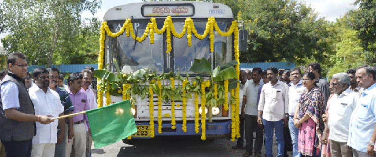 RTC service introduced for Collectorate staff