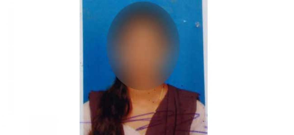 A minor girl was raped and murdered at Chodavaram