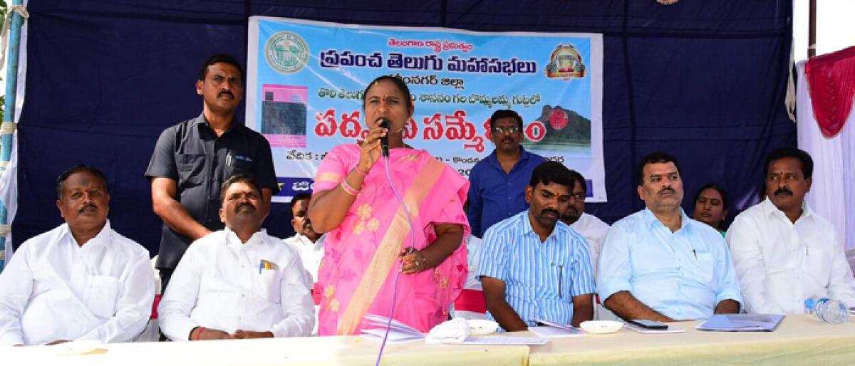 Call to protect Telugu, culture