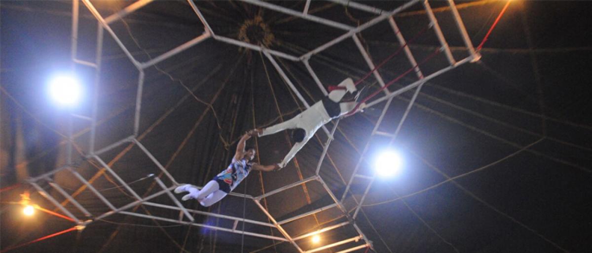 Jamuna circus kicks off in Vijayawada