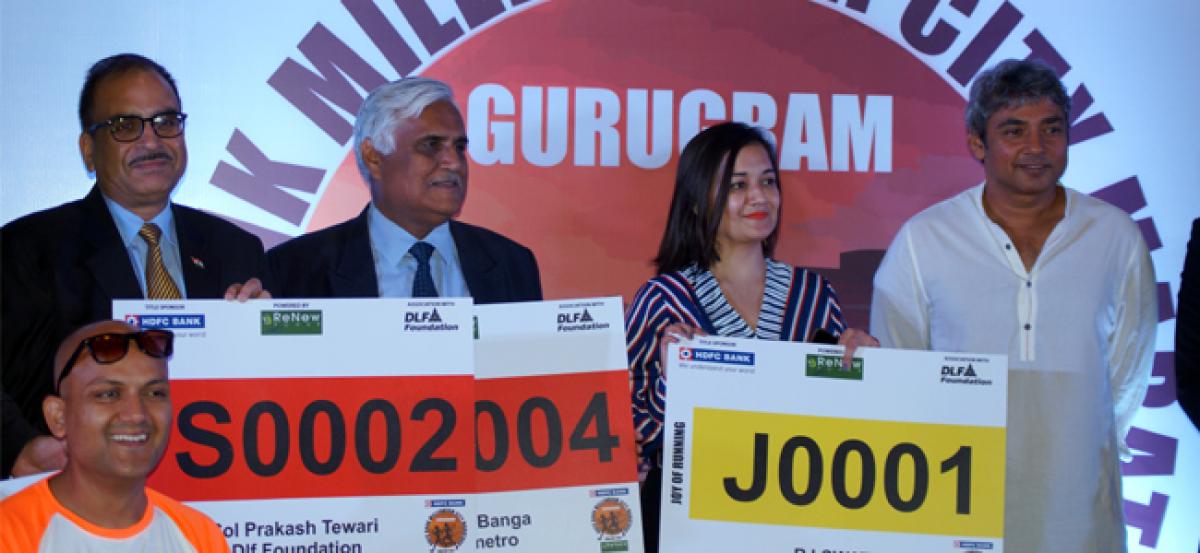 Gurgaon to host 3rd Millennium City Marathon in October