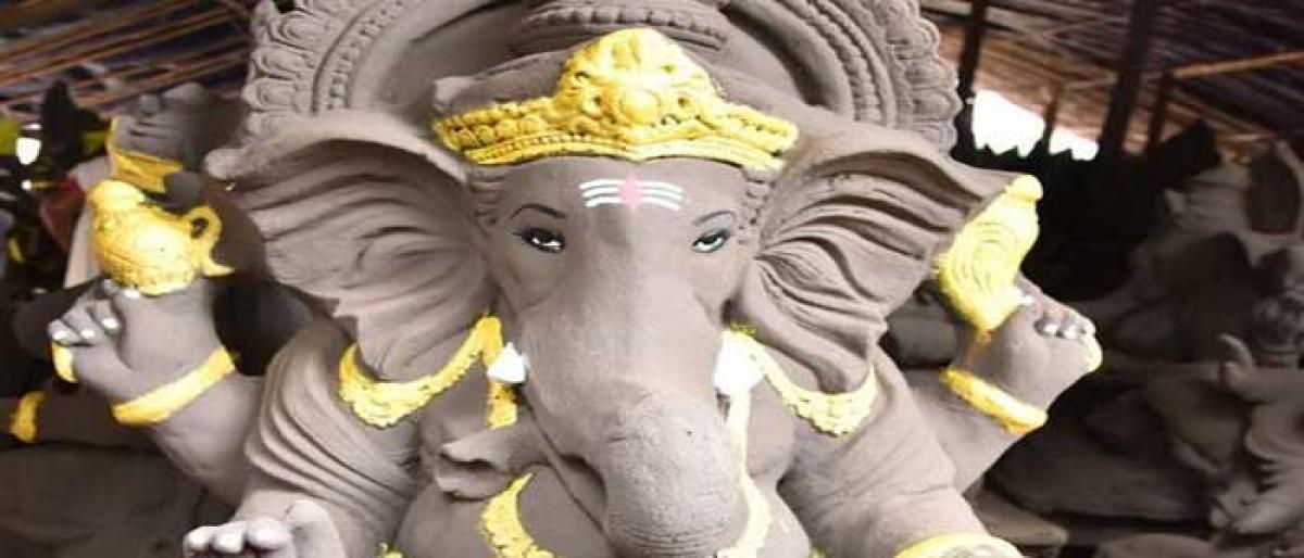 People asked to switch to clay Ganesha idols