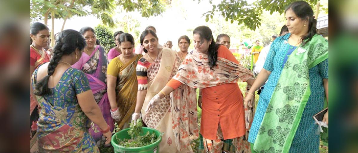 Mayor Sunkara Pavani calls for clean surroundings in Kakinada