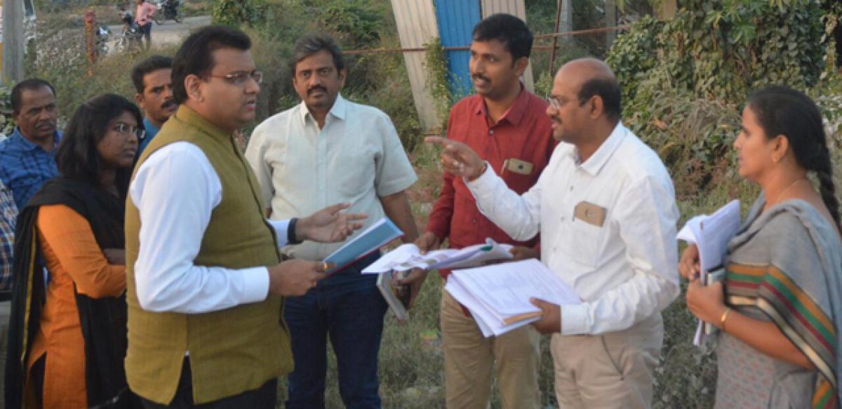 National Highway widening works inspected