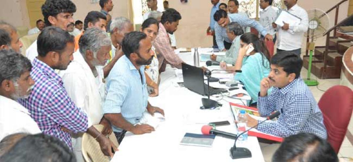 Collector advises people to submit applications at local-level