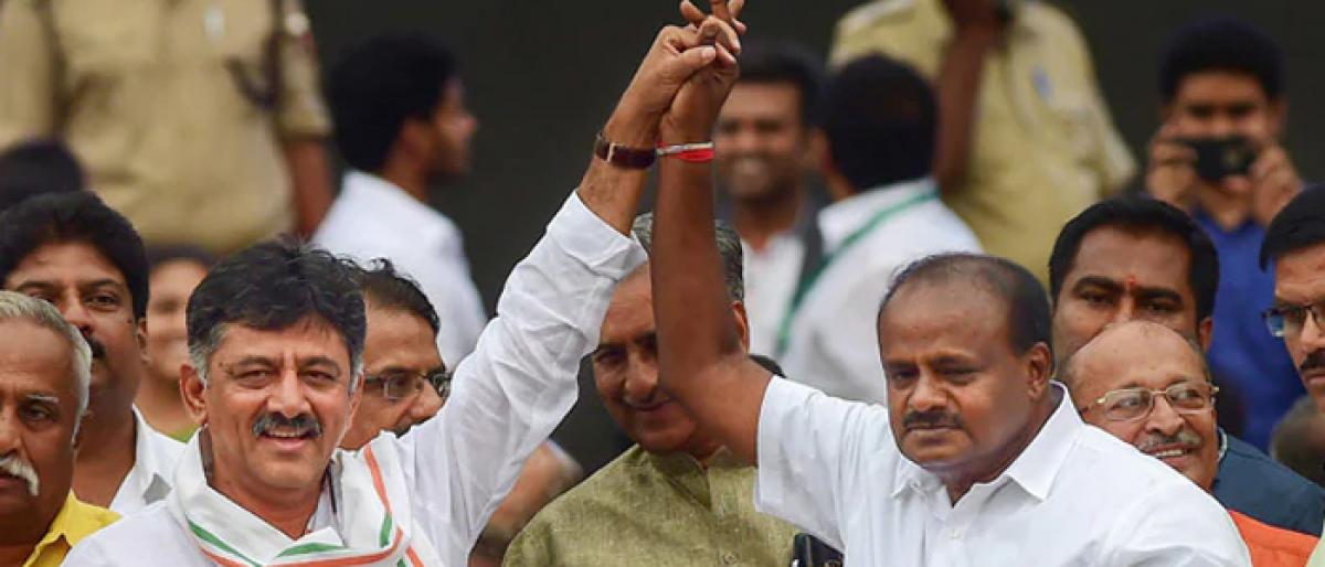 JD-S, Congress lead in Karnataka bypolls