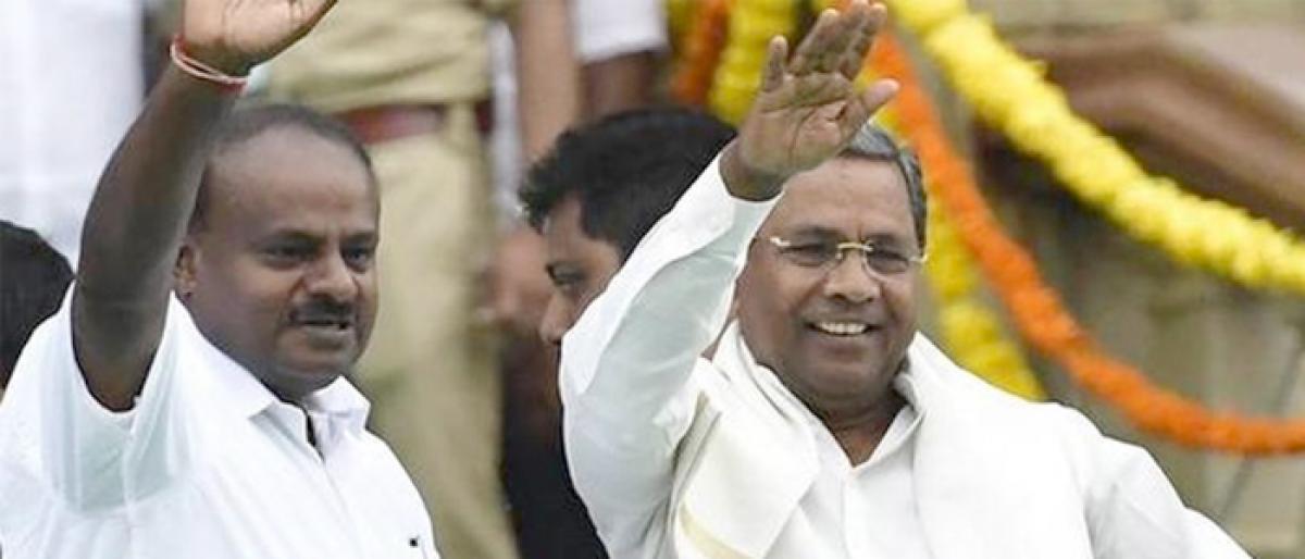 Congress, JD-S campaign for by-elections in Karnataka
