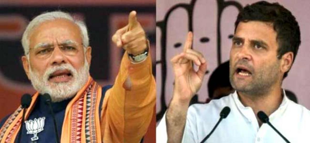 BJP, Congress in neck and neck in Gujarat