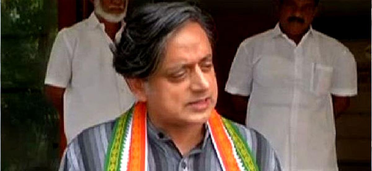 Female literacy in Rajasthan more important issue: Tharoor on Padmavati controversy