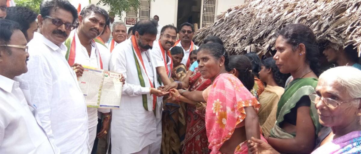 Congress seeks Re 1 contribution from each person in Akiveedu