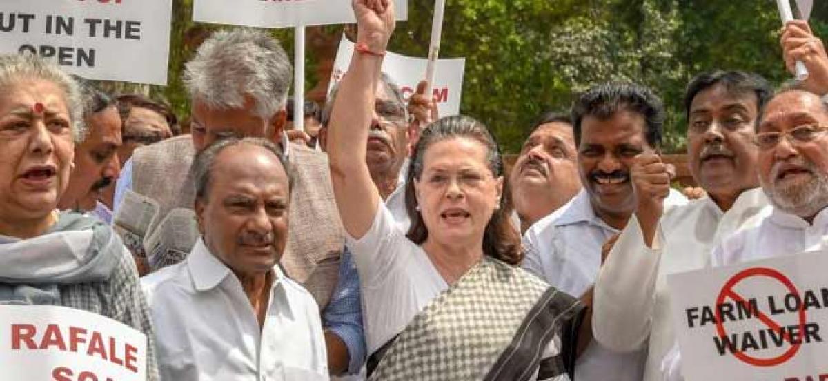 Congress plans month-long agitation, marches against Rafale deal