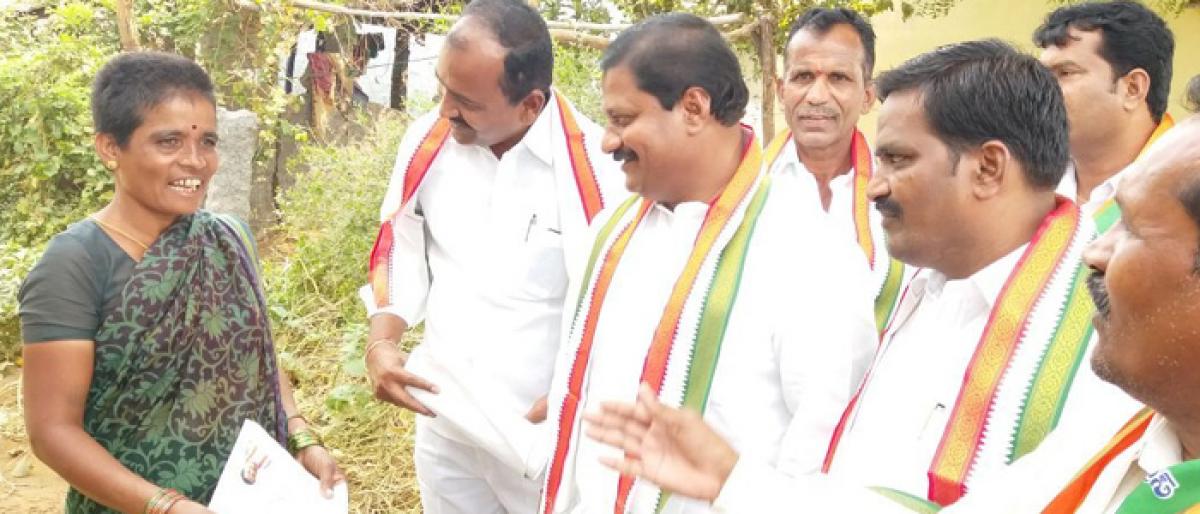 Congress leader promises waiver of Rs 2 lakh farm loans