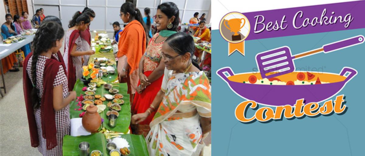 Cookery competition organised in Vijayawada