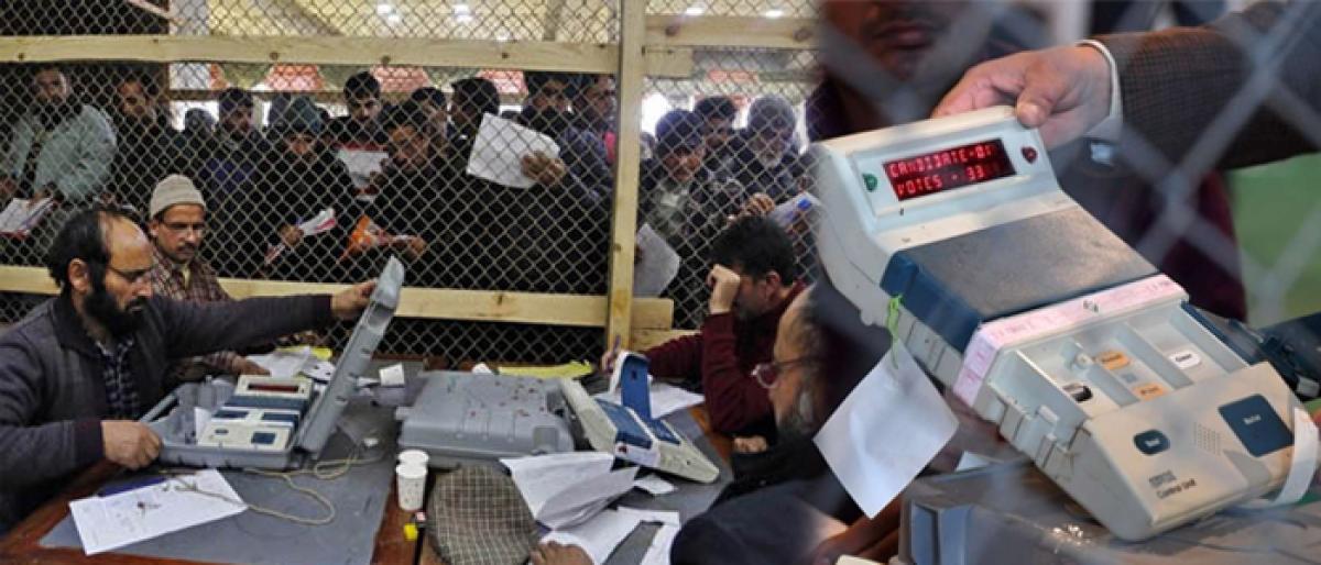 Counting begins for J&K municipal polls