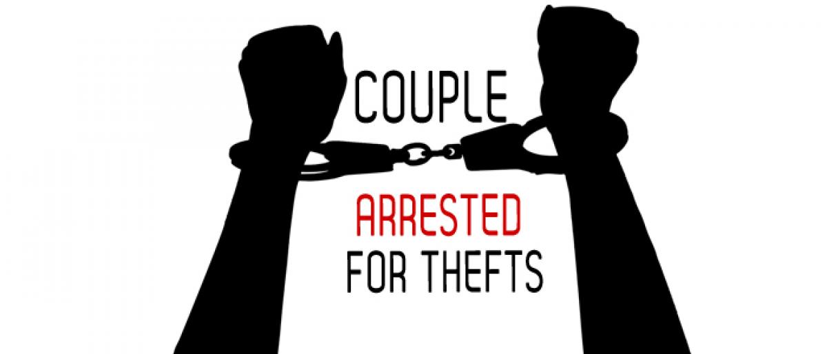 Couple arrested for thefts in New Delhi