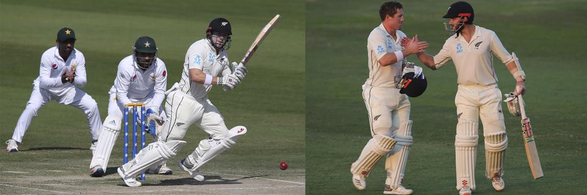 Williamson, Nicholls swell New Zealand lead to 198 runs in final Test