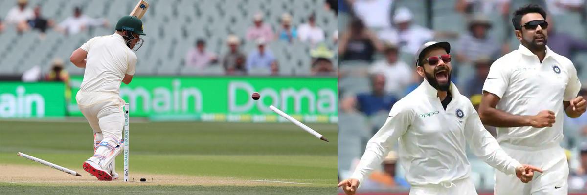 Australia reach 57/2 at lunch on Day 2 of Adelaide Test