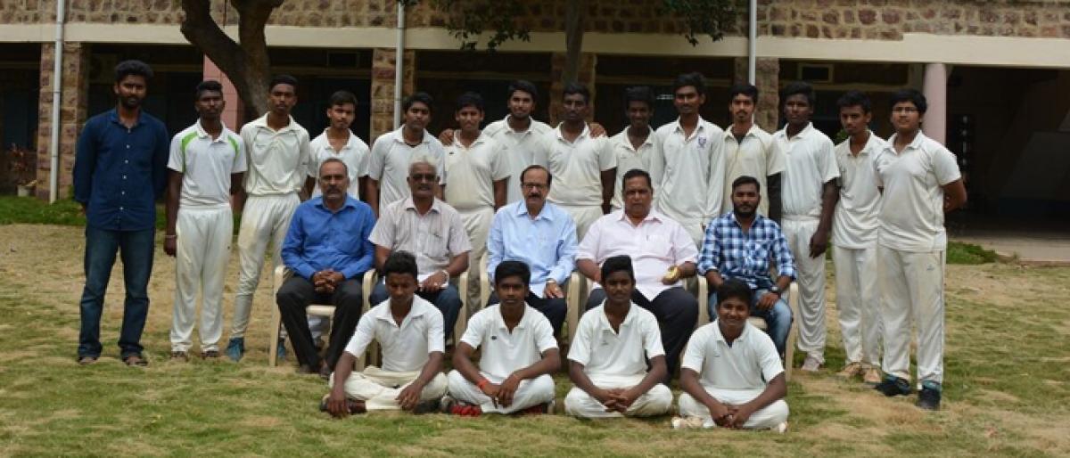 Selections held for zonal team of CM cricket cup in Eluru