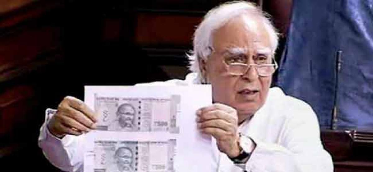 Currency notes issue: Opposition claims biggest scam, govt rejects it as frivolous