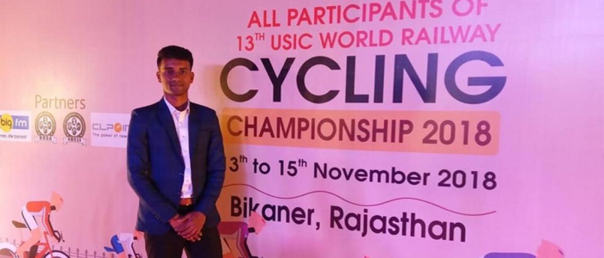 Indian cycling team bags silver medal