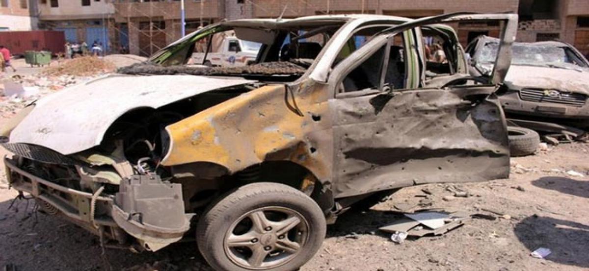 6 Afghan border policemen killed in car explosion