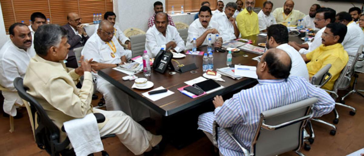 National Alliance: TDP MPs to drum up support