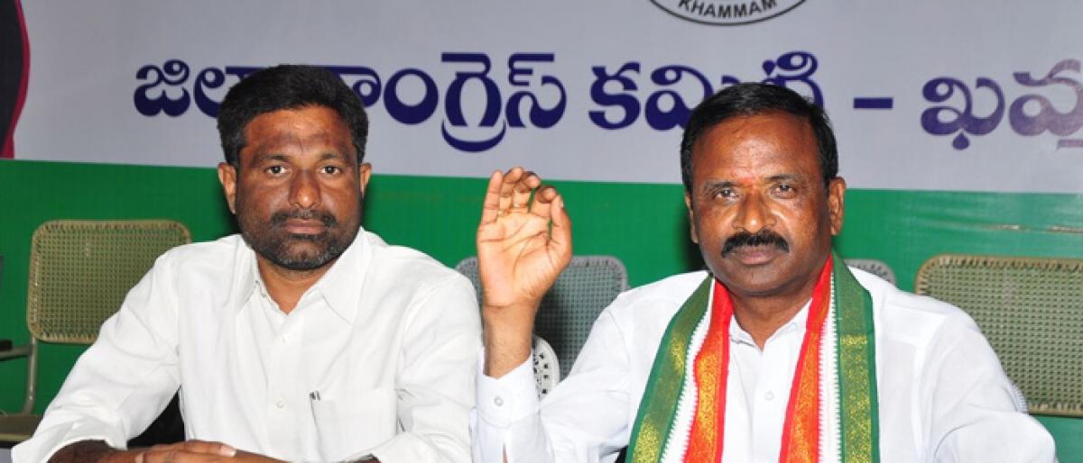 DCC slams TRS leaders for unsavoury comments against Bhatti