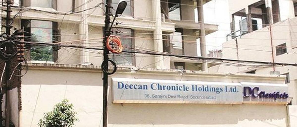 Deccan Chronicle may go for Rs 370 cr