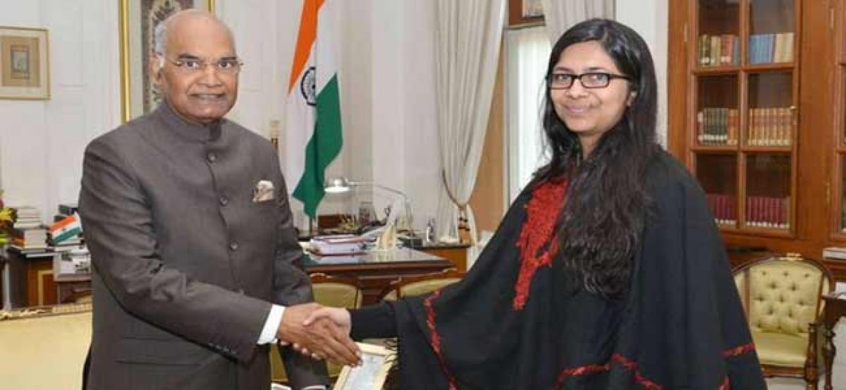DCW chairperson meets President Kovind on Narela incident