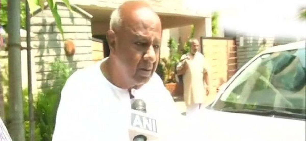 Not prepared to accept or reject anything: Deve Gowda