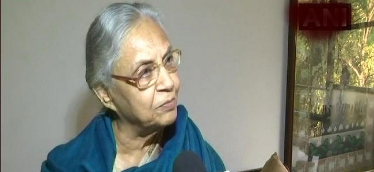 CBSE paper leak issue shouldnt be taken lightly: Sheila Dikshit