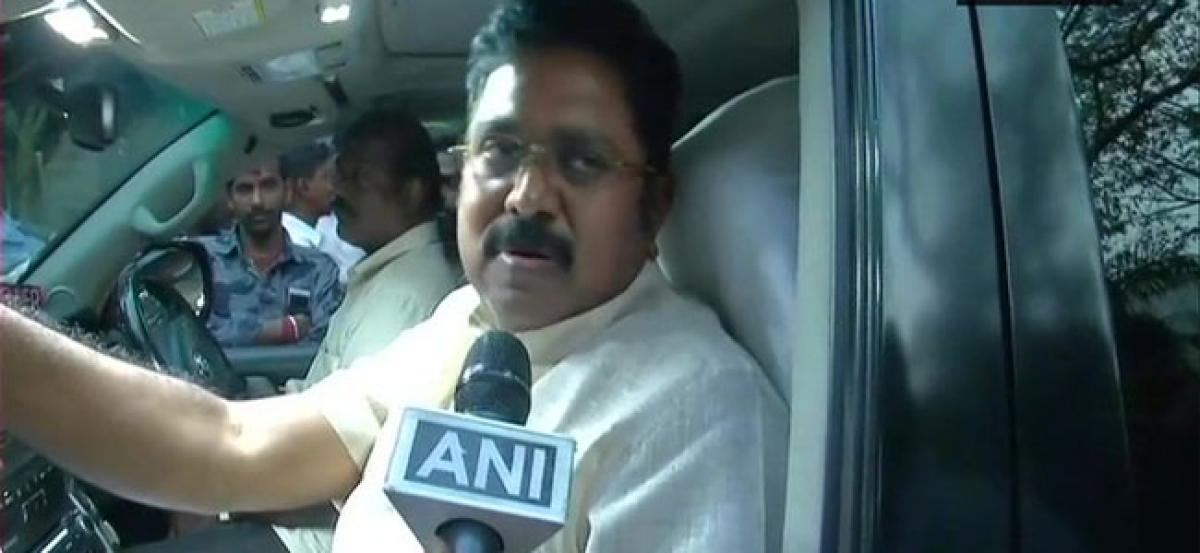 Cauvery protest: Dinakaran detained in Tamil Nadu