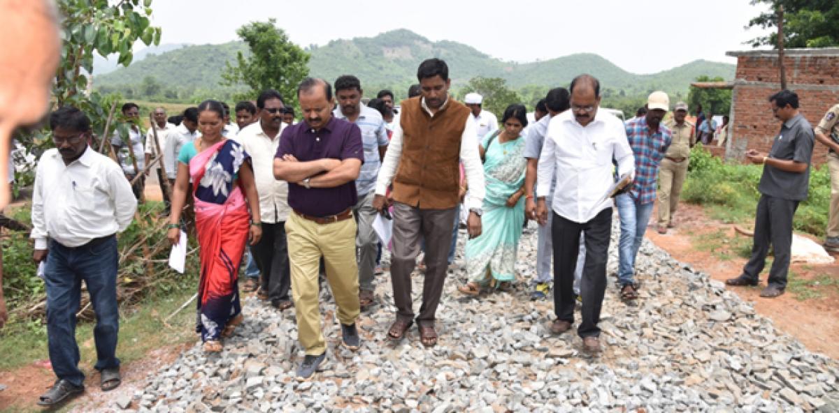 Collector pays visit to hilltop village