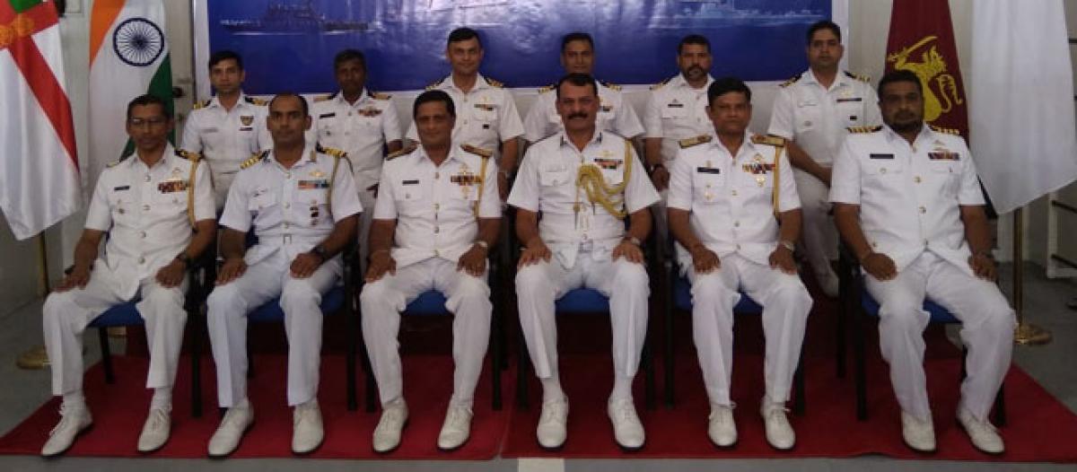 Indian ships in Sri Lanka for naval exercise