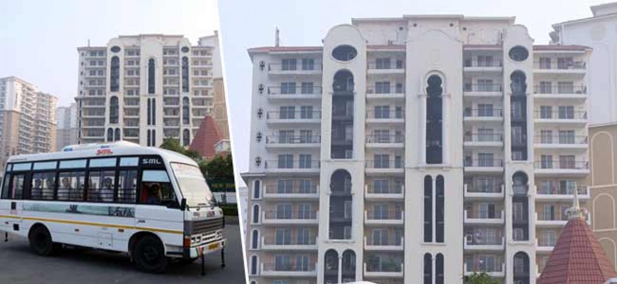 DLF Gardencity residents laud shuttle service in the township