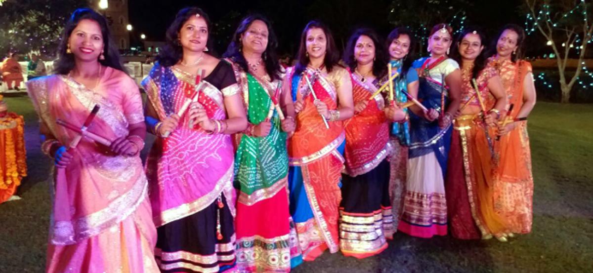 Dandiya Night celebrated at DLF New Town Heights