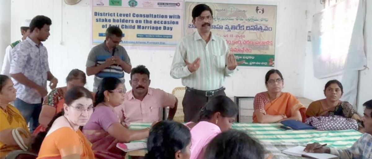 All religions follow same age for marriage: DLSA Secy T Raja Venkatadri