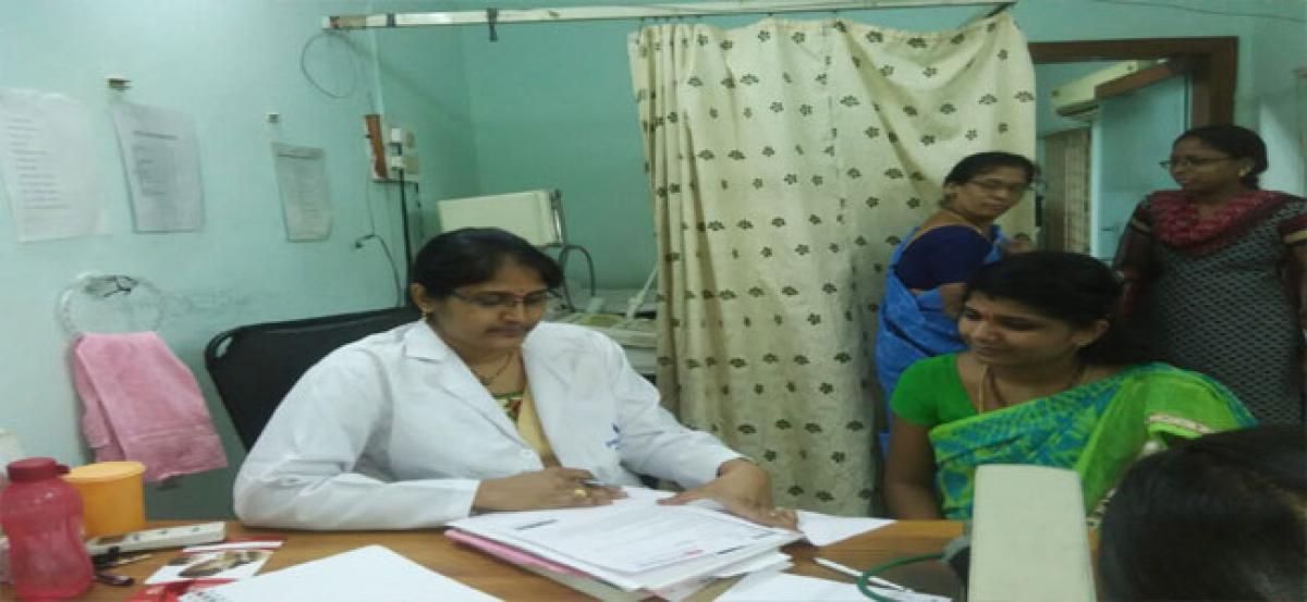 Women avail free health check-up services