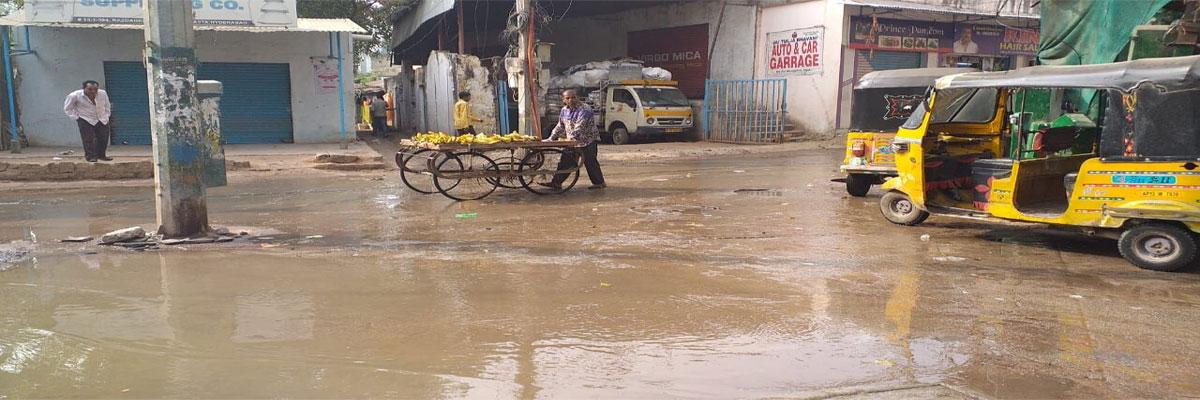 Drainage overflows, sullies ex-MLA image