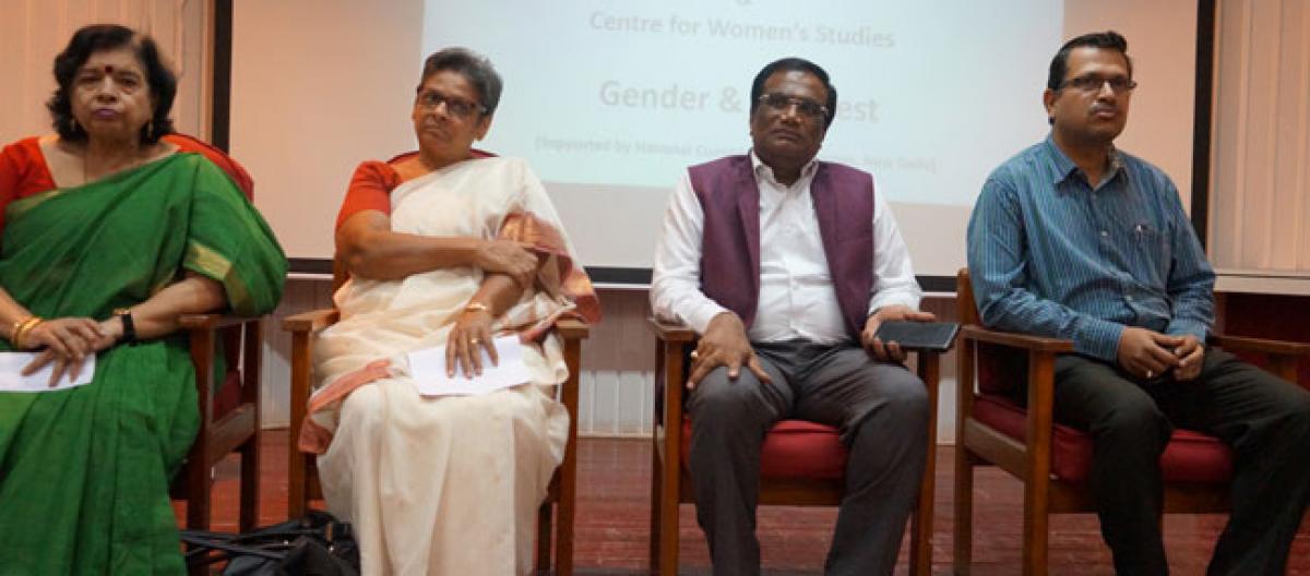 Gender and Law Fest at University of Hyderabad