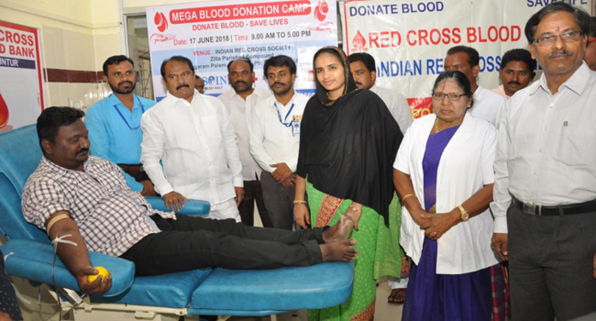 Zilla Parishad Chairperson calls upon people to donate blood