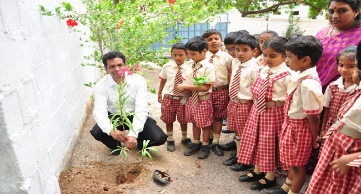 Plantation Day fete at Alphores school of Gen Next