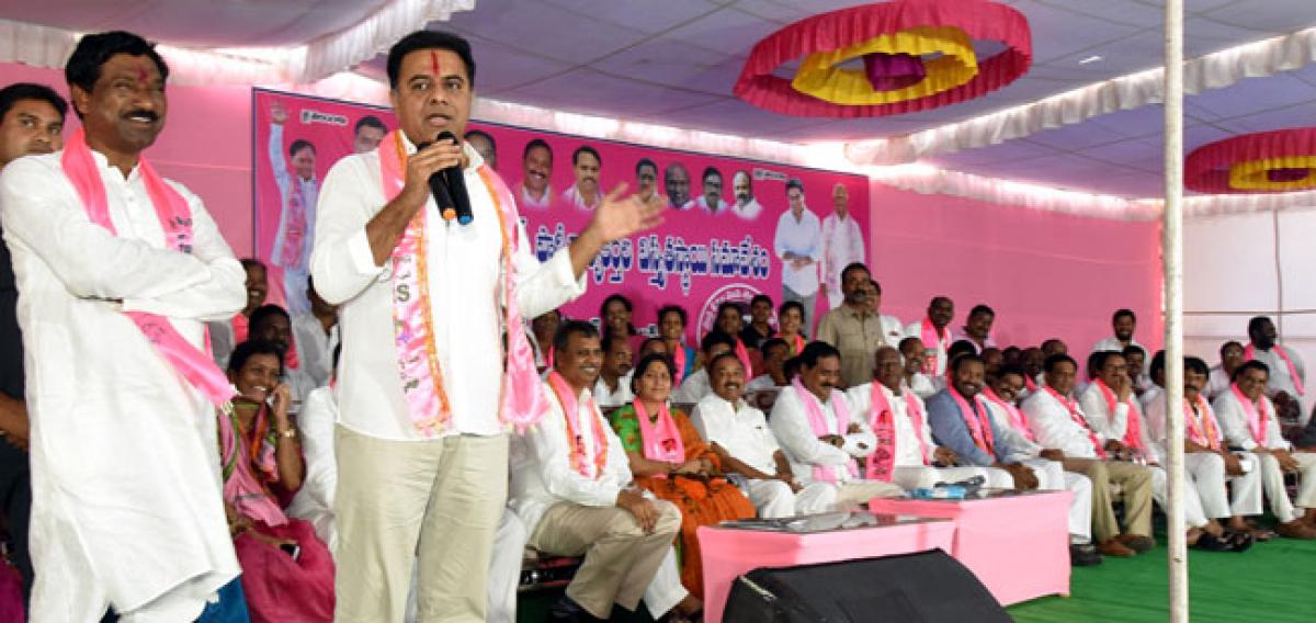 Congress fears defeat: KTR